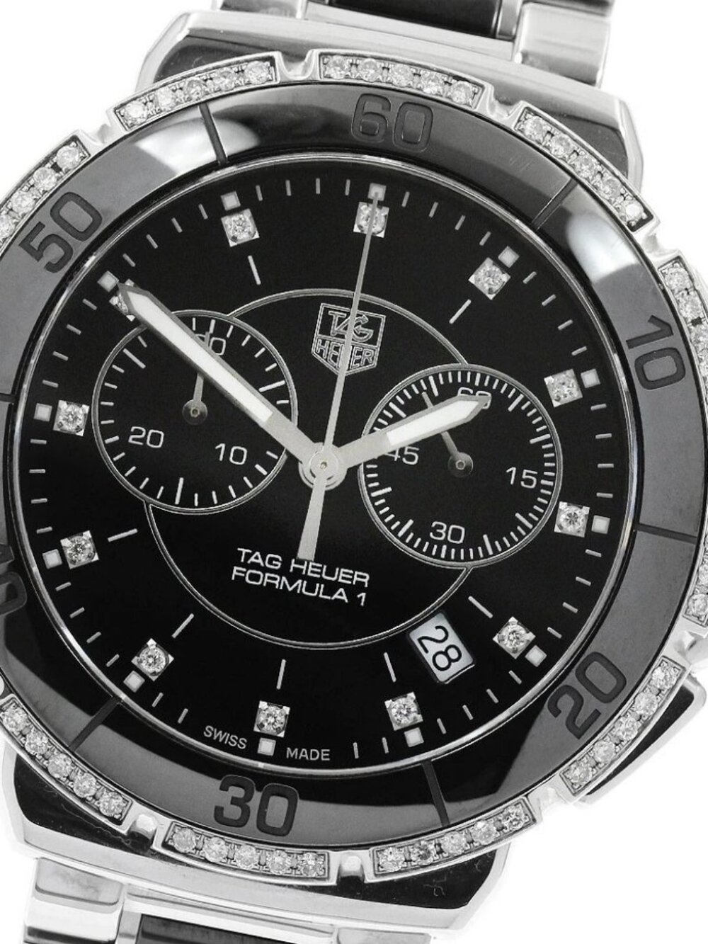 TAG HEUER Formula 1 CAH1212 Lady diamond chronograph Quartz Ladies Watch_960565